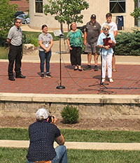 2021 Ready Festival Event Photo - Mrs Tunink Award Receipt